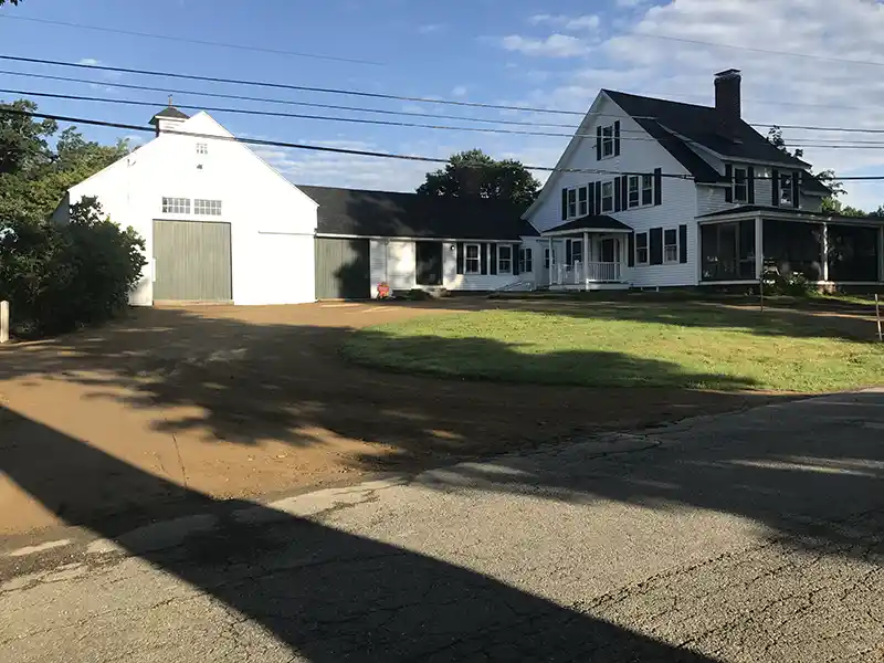 Driveway before paving